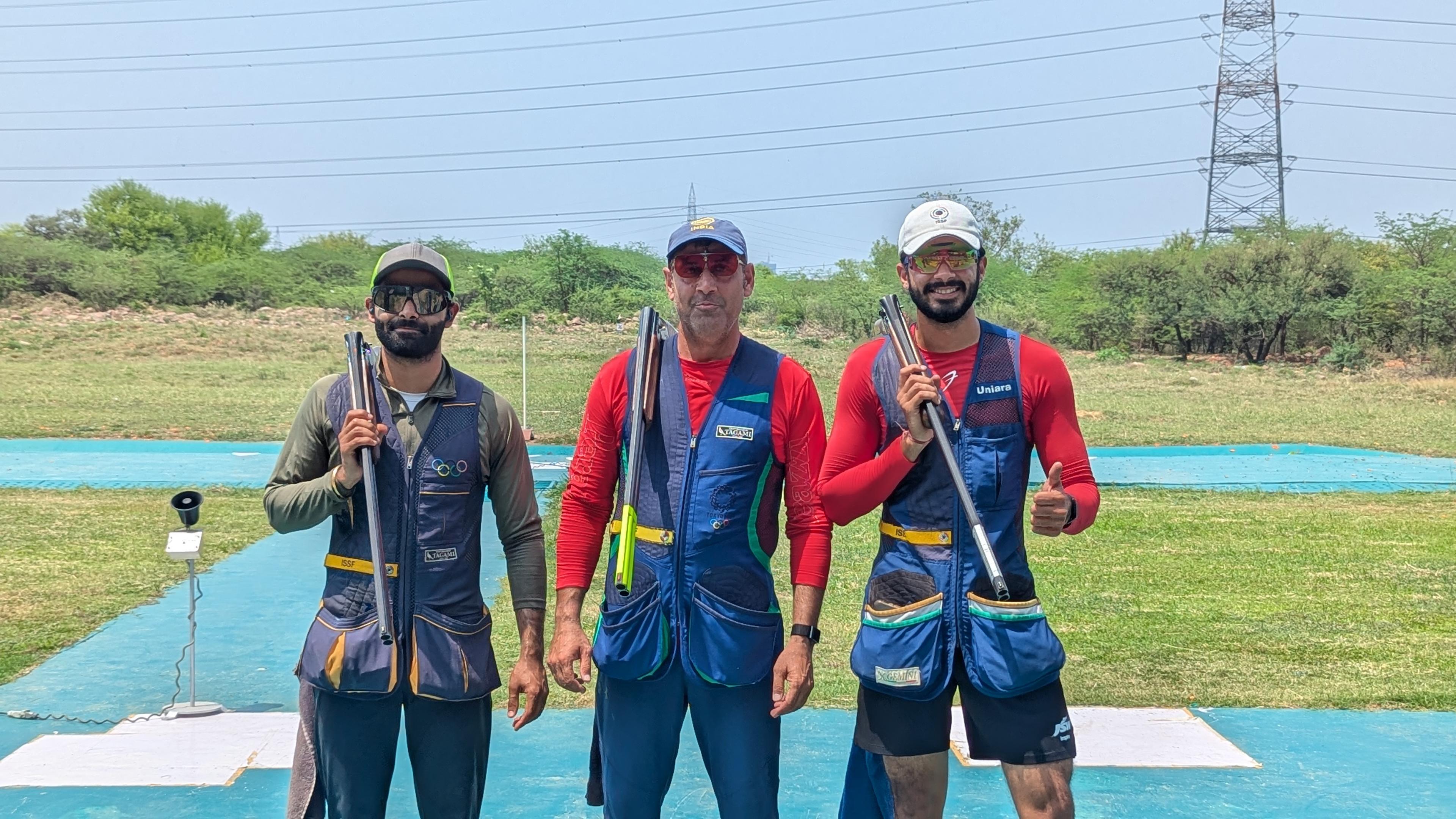 Mairaj Ahmad Khan, Ganemat Sekhon top 2nd Shotgun National Trials