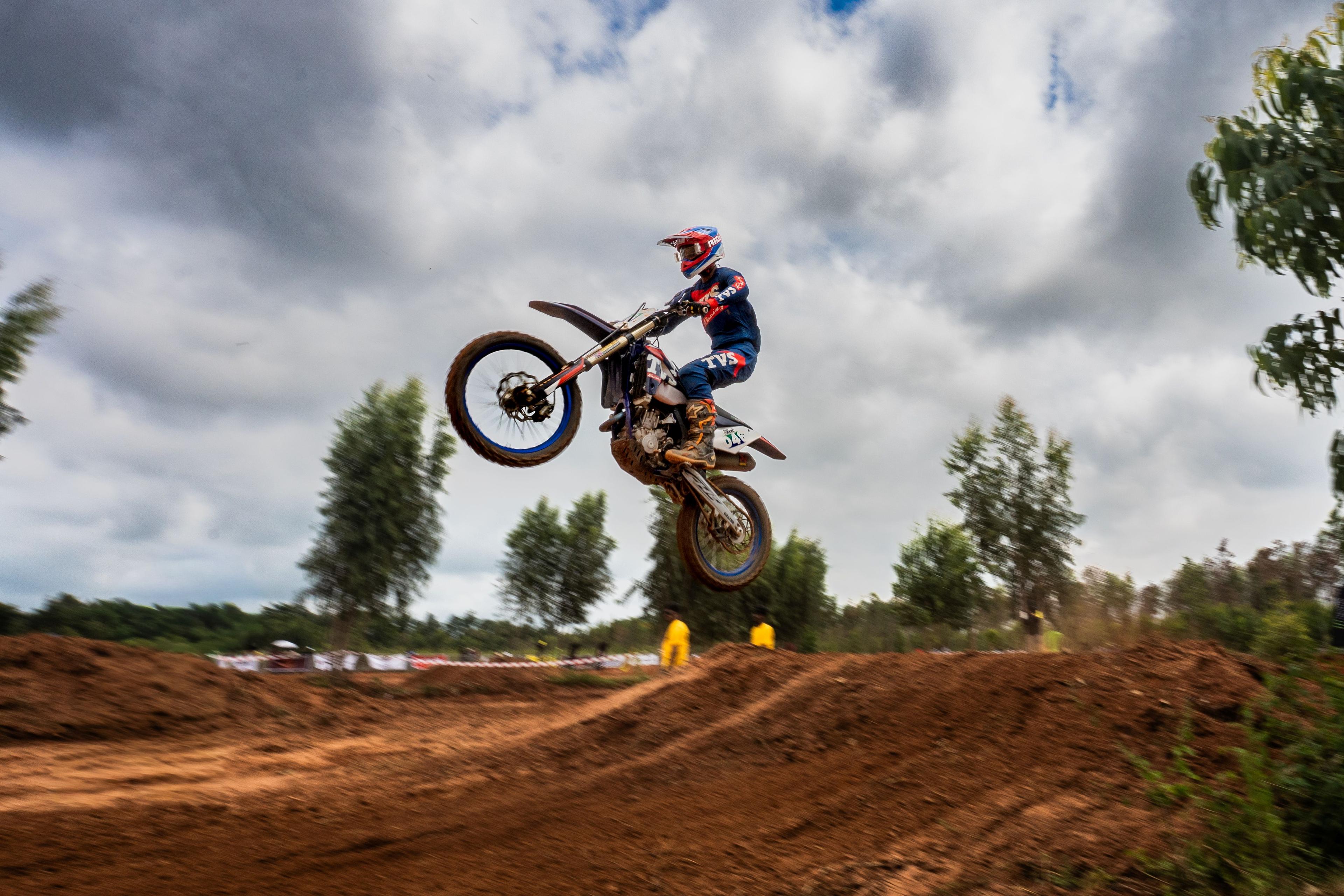 Ikshan shines with triple win; Banteilang scores double in Motocross Nationals