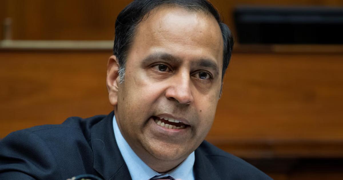 US Congressman Krishnamoorthi