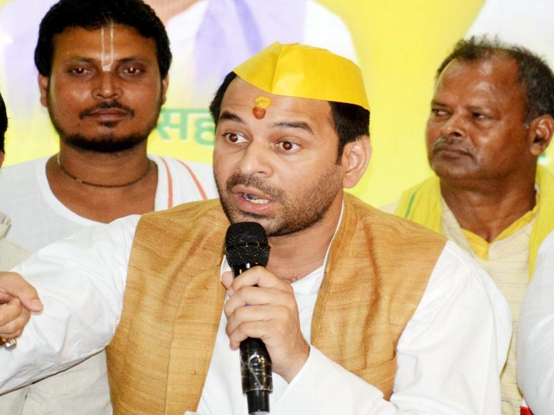 Tej Pratap demands FIR against Bihar CM Nitish over 'derogatory remark' on Lalu Prasad