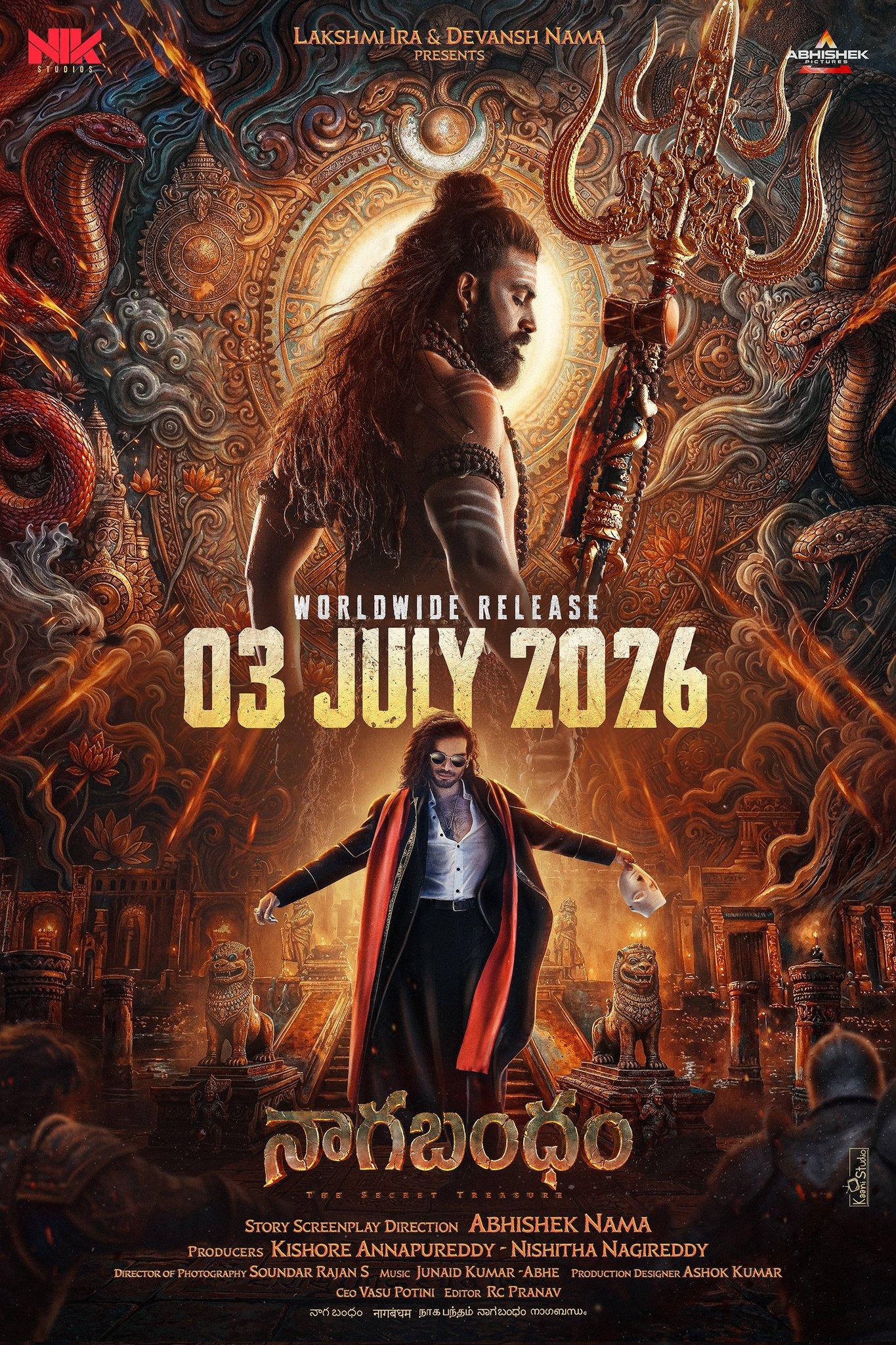 Virat Karrna's pan Indian film 'Nagabandham' to hit screens on July 3