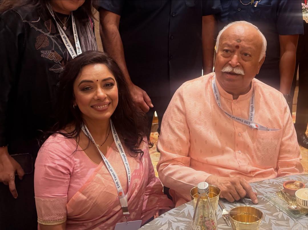 Rupali Ganguly on 100 years celebration of RSS: Honoured to have been part of momentous occasion