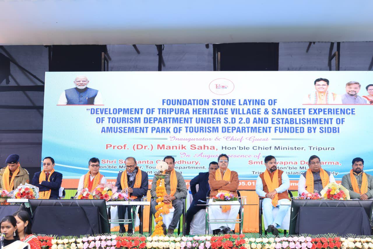 Foreign tourist footfall rises as Tripura accelerates tourism infra development: CM Saha