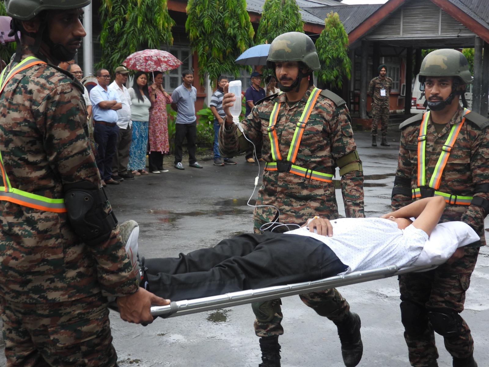 Military Civil Fusion: Joint earthquake response exercise conducted in Arunachal Pradesh
