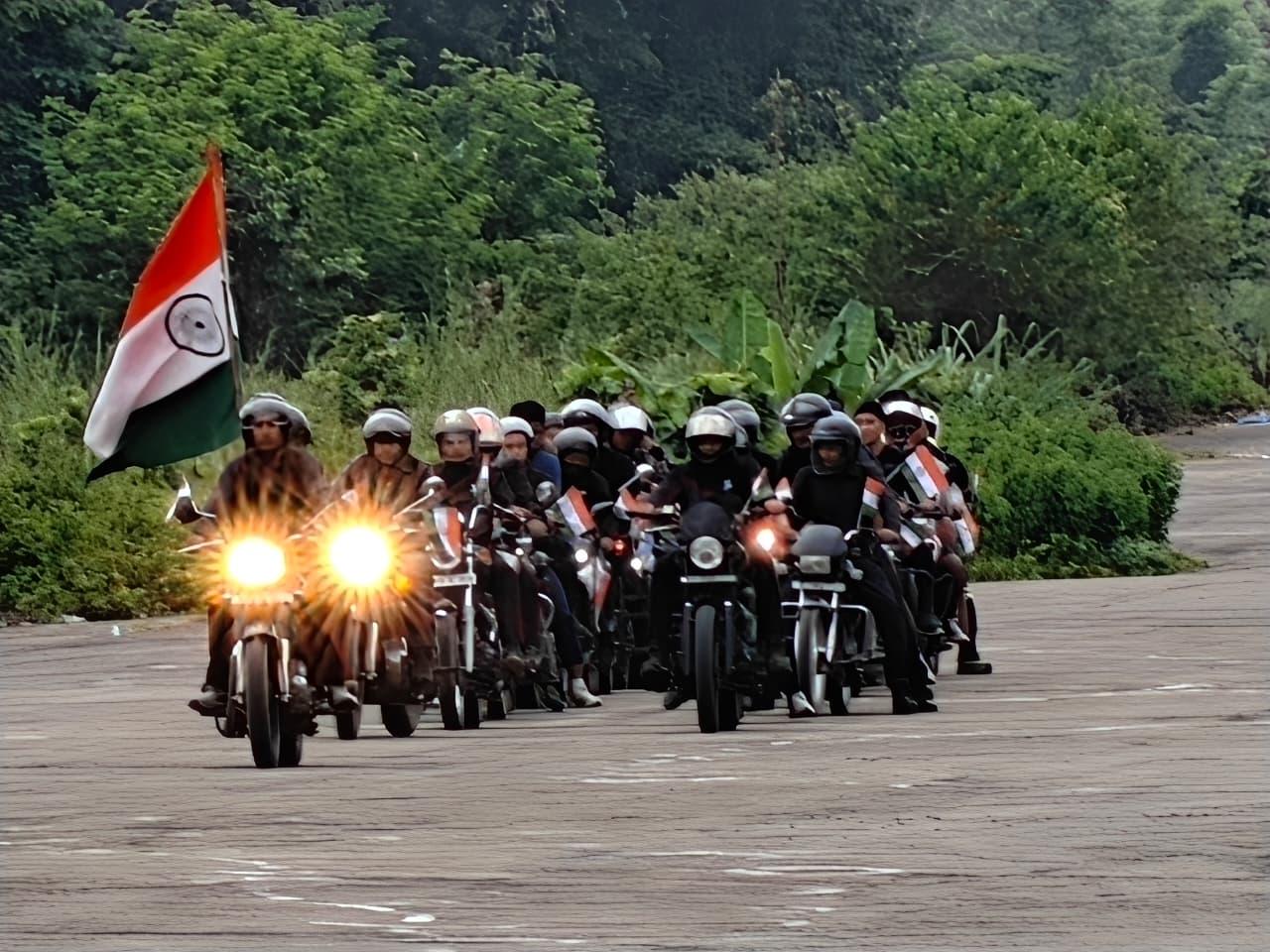 Assam Rifles organises 'Tiranga bike rally' to honour I-Day, Op Sindoor