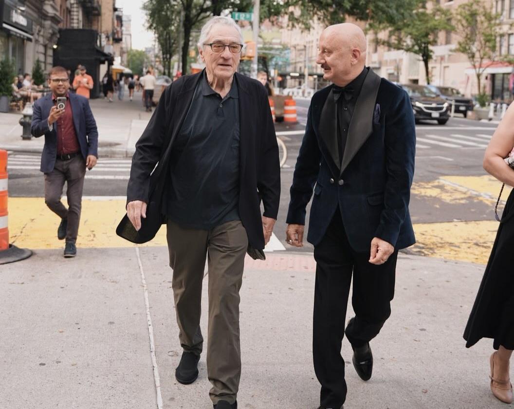 Anupam Kher says he is in shock as Robert De Niro attends the premiere of ‘Tanvi The Great’ in New York