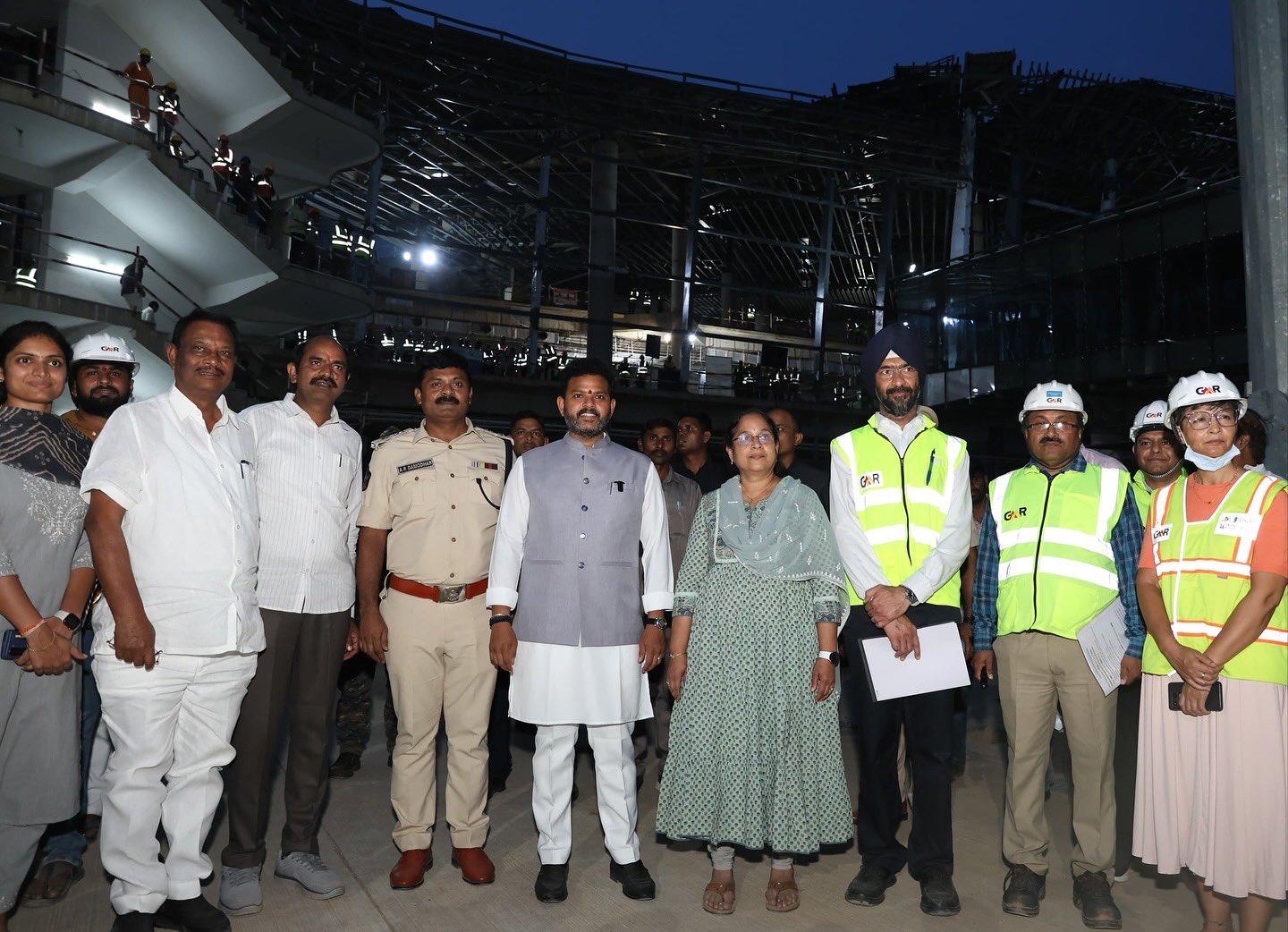 91.7 pc construction work of Bhogapuram Airport completed