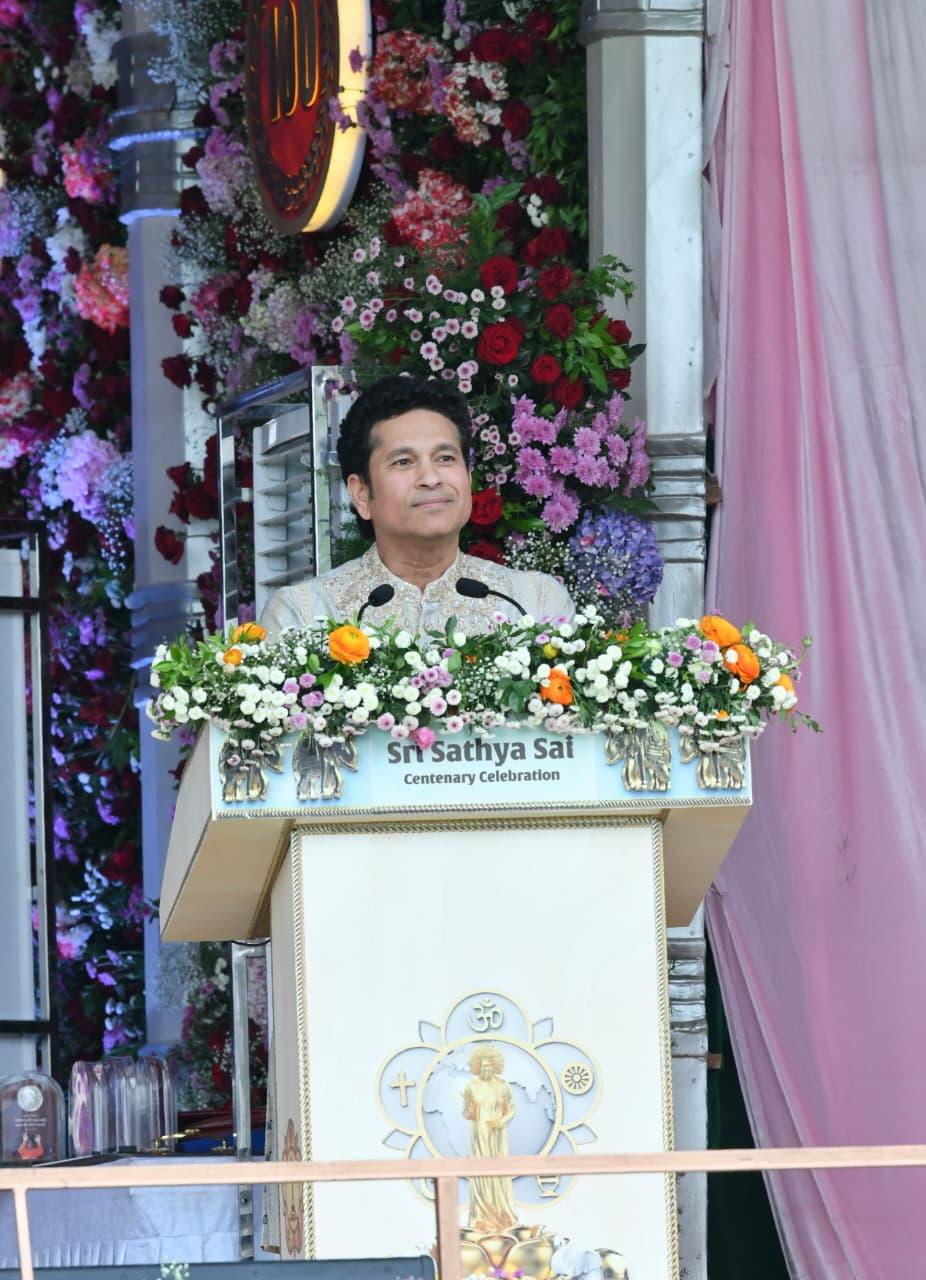 Sathya Sai Baba’s blessings gave me inner strength during 2011 World Cup: Sachin Tendulkar