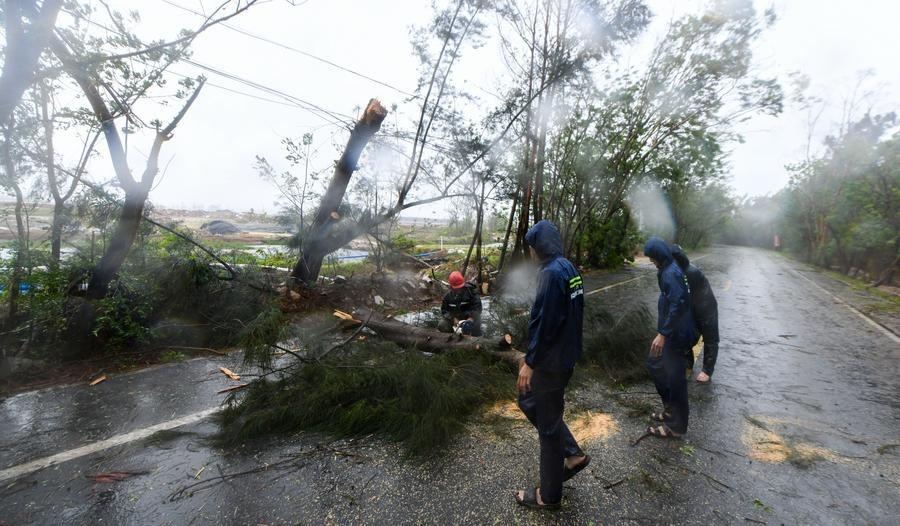 Typhoon Wutip makes second landfall in China