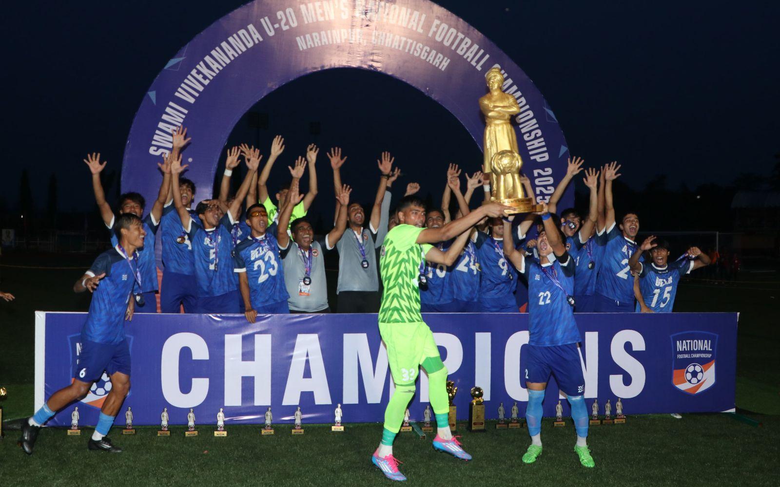 Swami Vivekananda Men’s U20 NFC: Delhi come back from two goals down to defend title