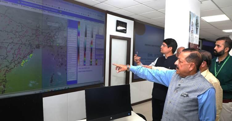 MoS Jitendra Singh reviews IMD’s multi-hazard warning support system