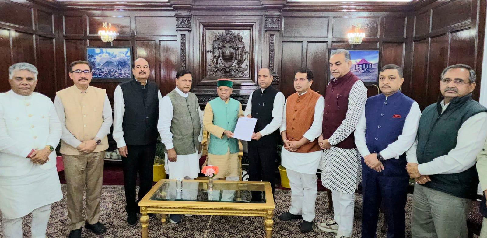 Ensure no evidence is tampered in the Chief Engineer’s death case: Himachal BJP to Guv