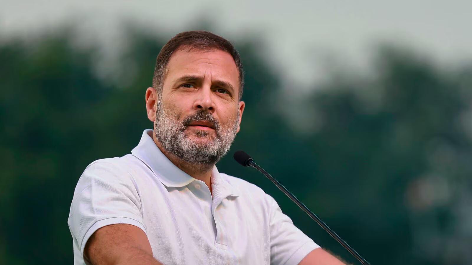 Rahul Gandhi Slams Govt