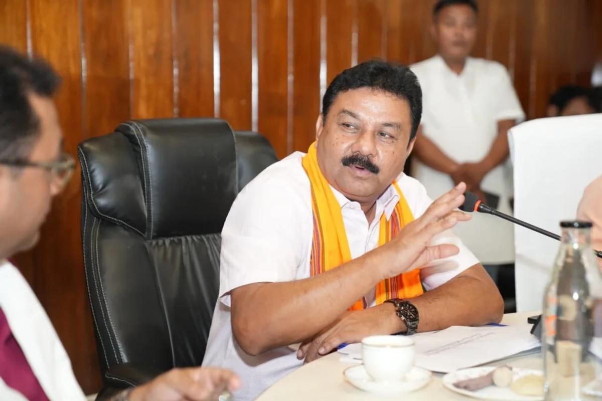 Minister Ranjit Kumar Dass