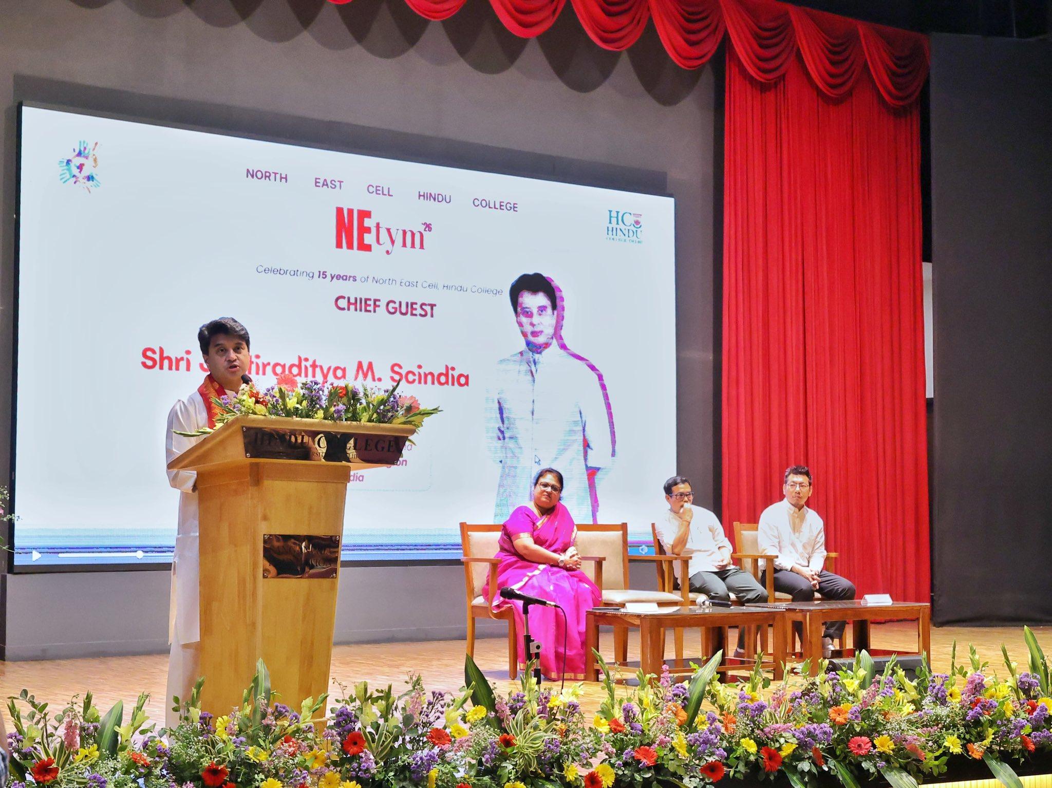 Northeast is India's gateway to Global South: Jyotiraditya Scindia
