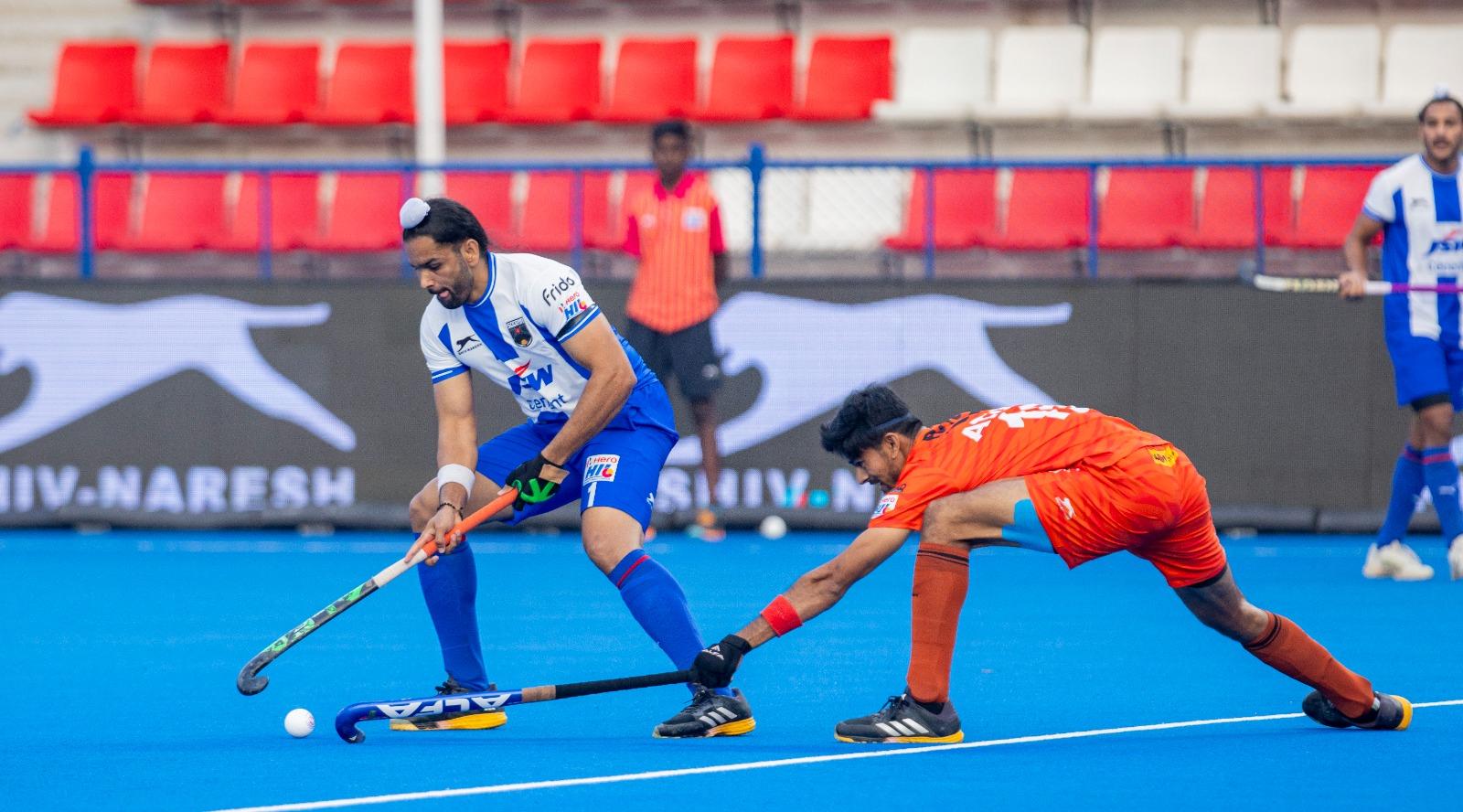 Men's HIL: Defending champions Shrachi Bengal Tigers begin campaign with 3–1 win over JSW Soorma Hockey Club