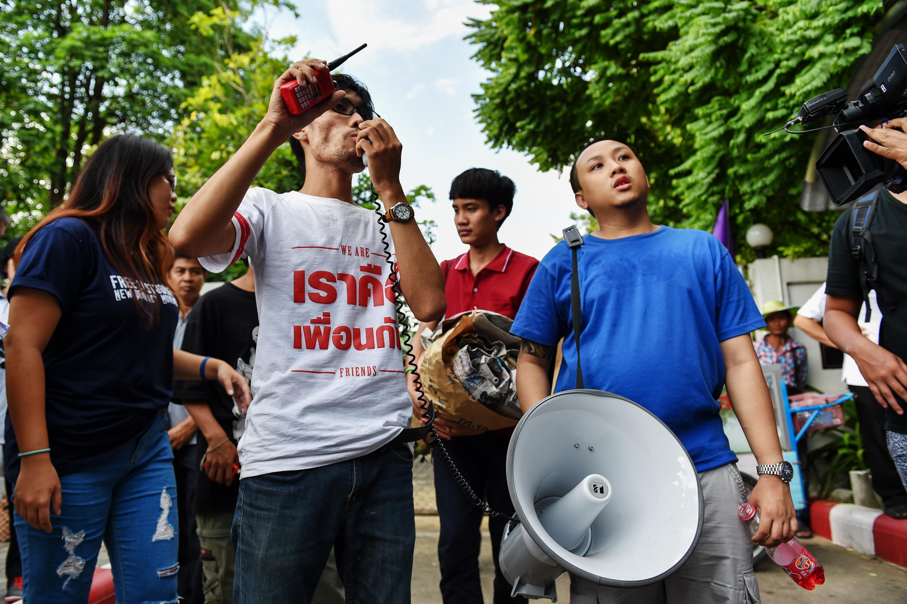 Thailand: Protesters call for PM's resignation as demonstrations erupt after leaked phone call