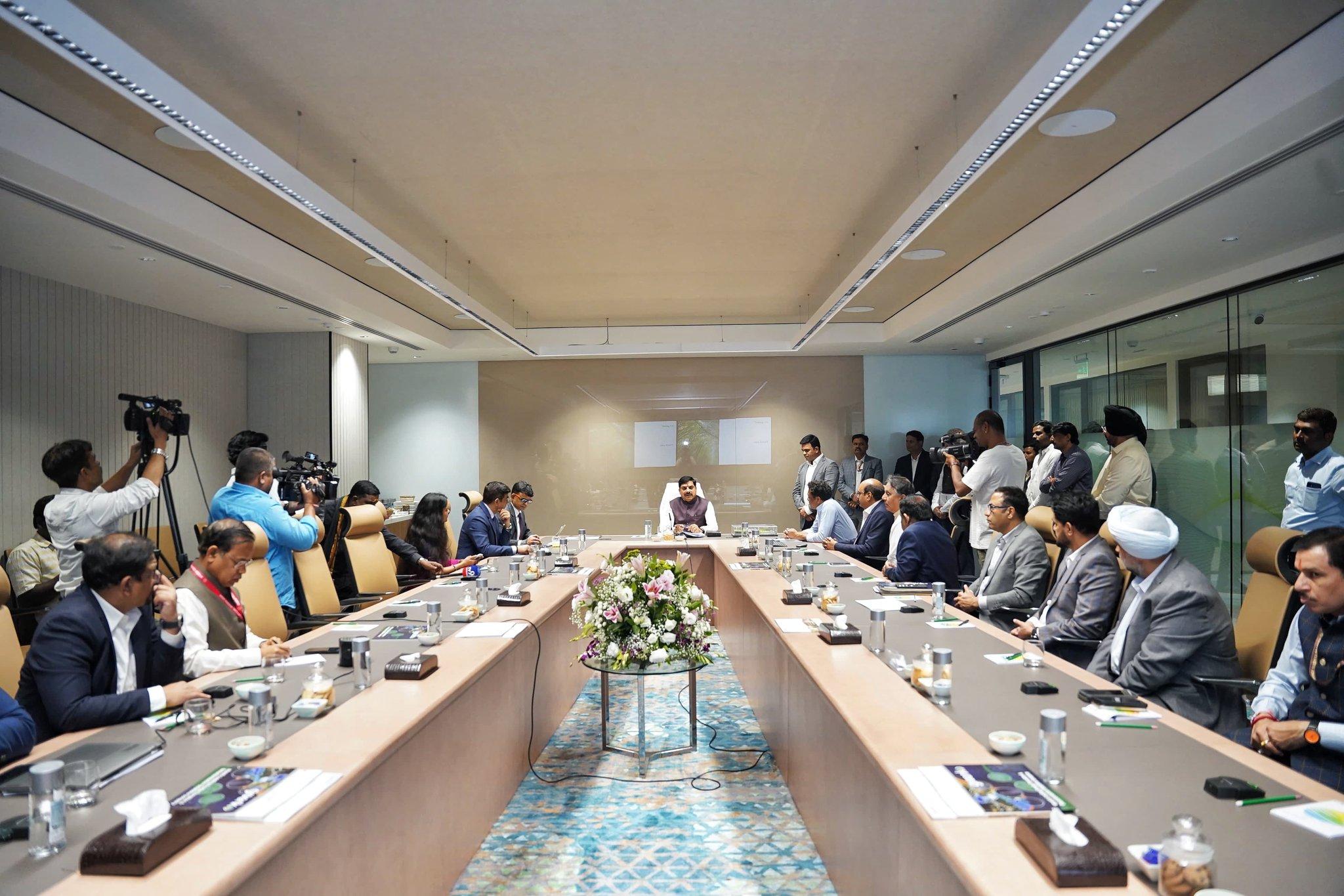 Hyderabad-based company to set up green energy projects in MP: CM Mohan Yadav