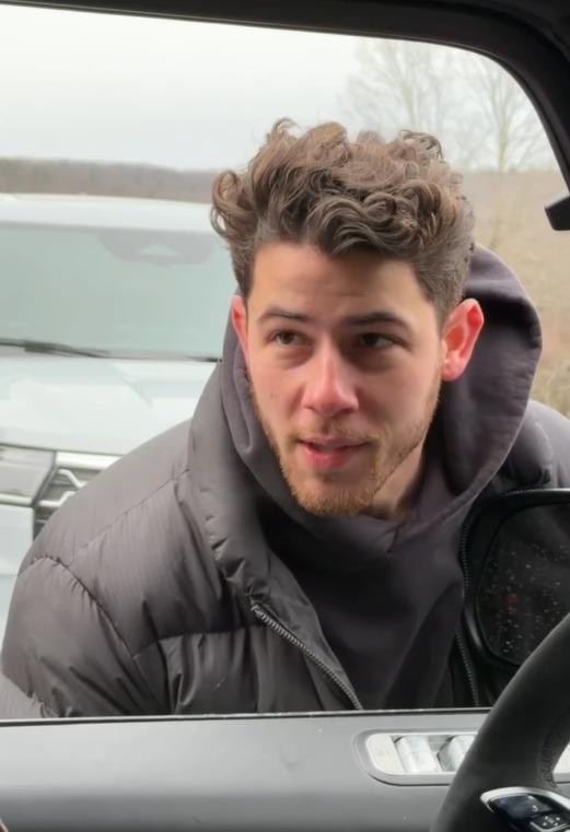 Nick Jonas hits brother Joe’s windshield with snowball to inform about new single