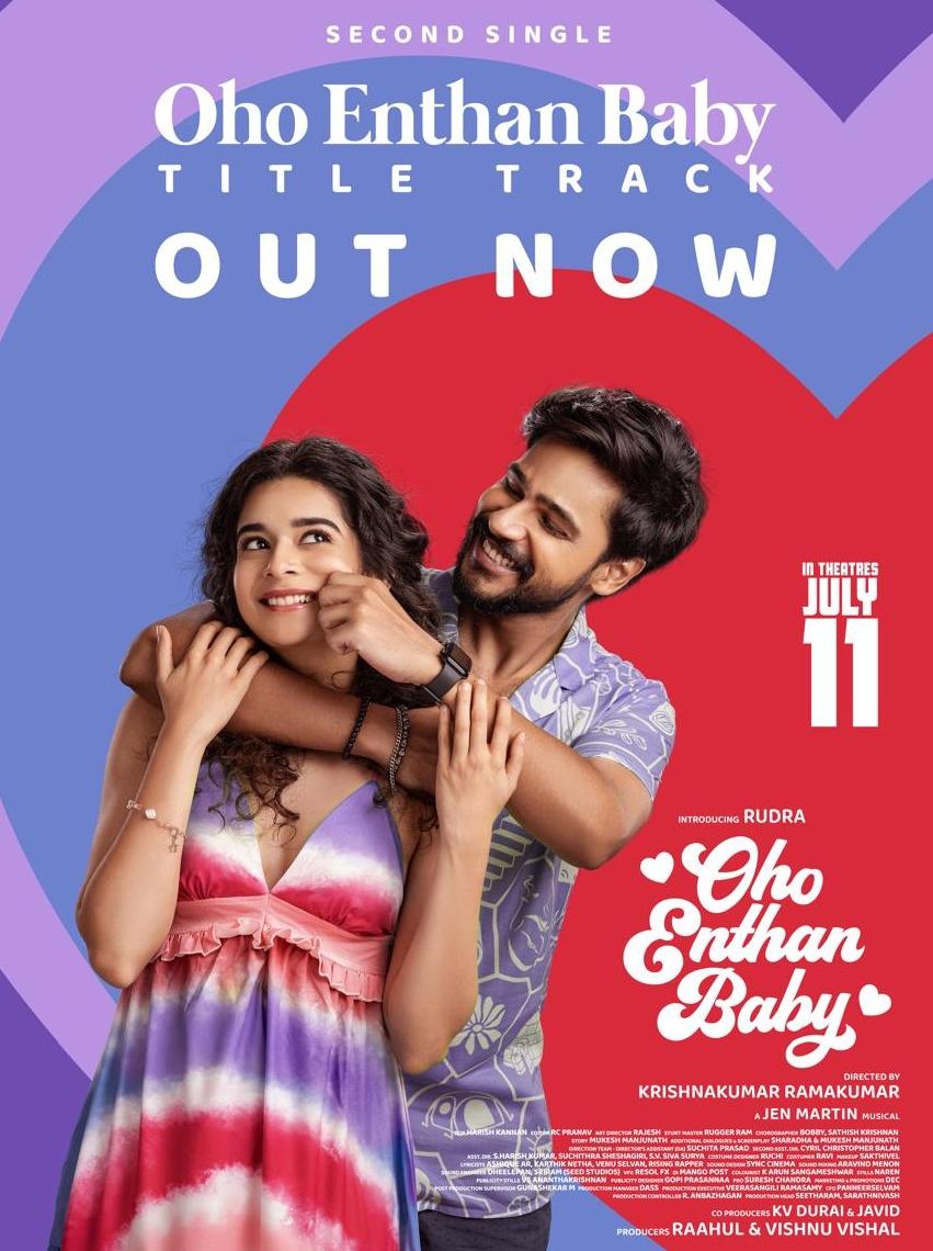 G V Prakash releases title track of Rudra's 'Oho Enthan Baby'