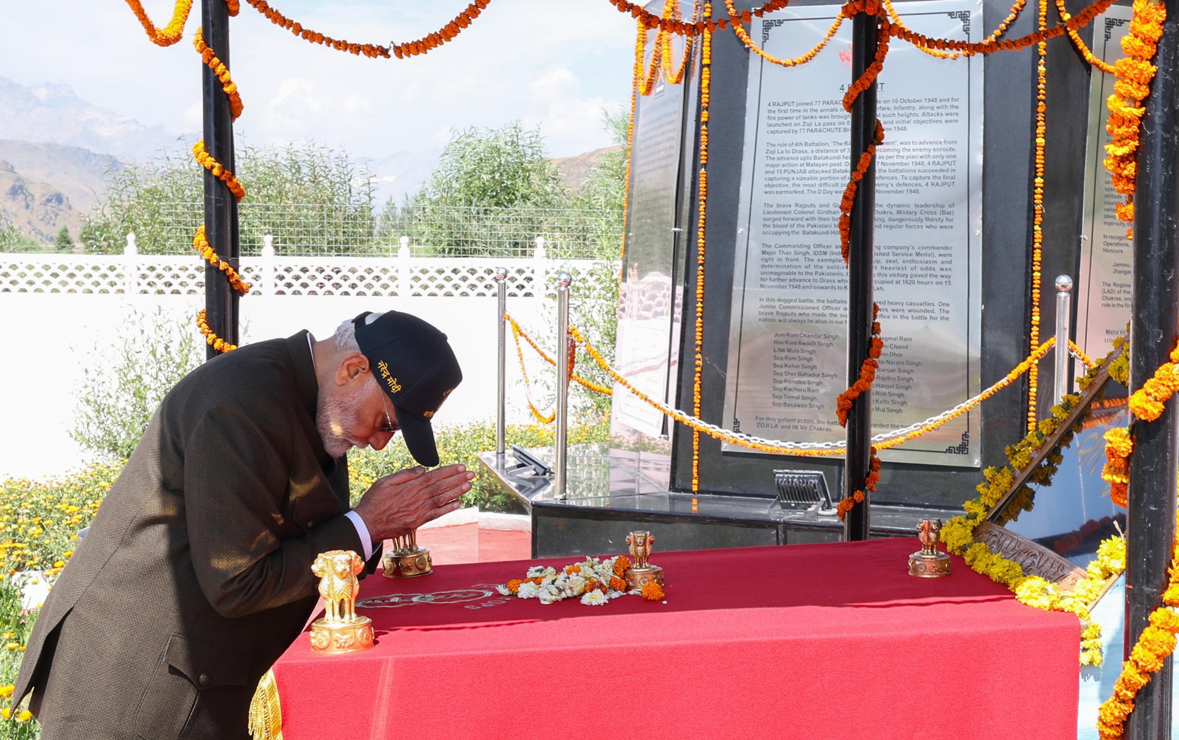 Kargil Vijay Diwas reminds of unparalleled courage of brave sons of India: PM Modi