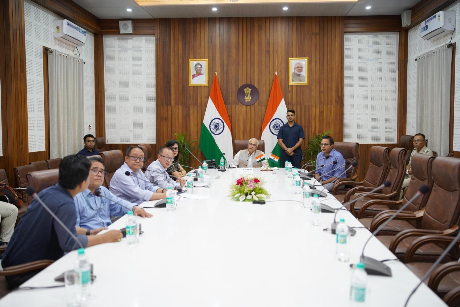 Manipur Guv assesses progress of Integrated Teacher Education Programme