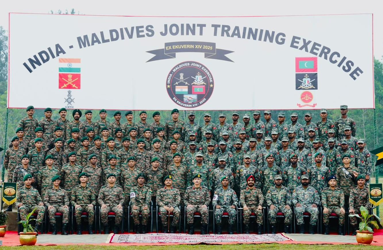 India-Maldives joint military exercise EKUVERIN underway in Kerala
