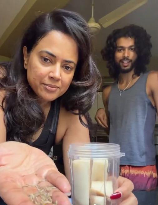 Sameera Reddy swears by this banana stem & dal curry recipe for gut health