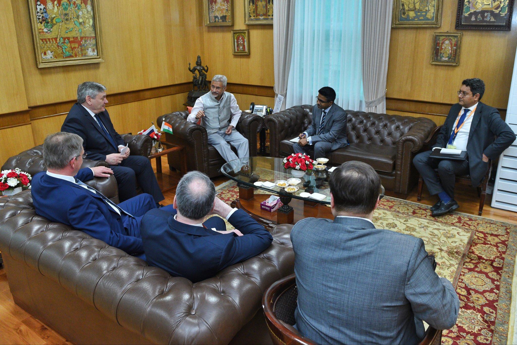 EAM Jaishankar, Russian Deputy FM Rudenko discuss ties, regional and global developments