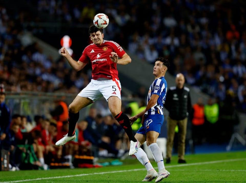 Manchester United's Harry Maguire