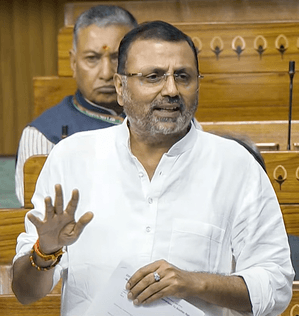 Congress pushed Nepal closer to China: Nishikant Dubey slams Rajiv Gandhi’s foreign policy