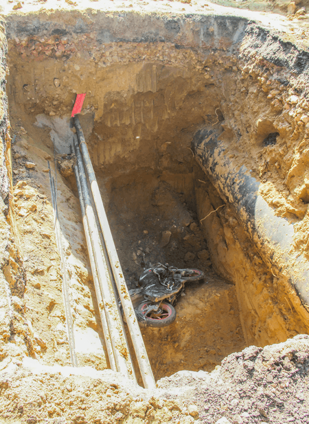 FIR reveals shocking safety lapses; no warning signs, reflectors or barricades at Janakpuri pit site where biker died