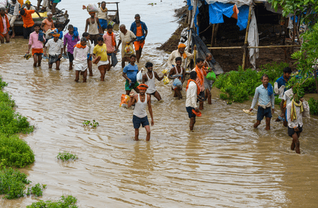 Flood fury in Bihar's Muzaffarpur, Saran; villages submerged, connectivity snapped