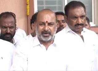 Temple demolished in Hyderabad for Muslim votes, says MoS Bandi Sanjay