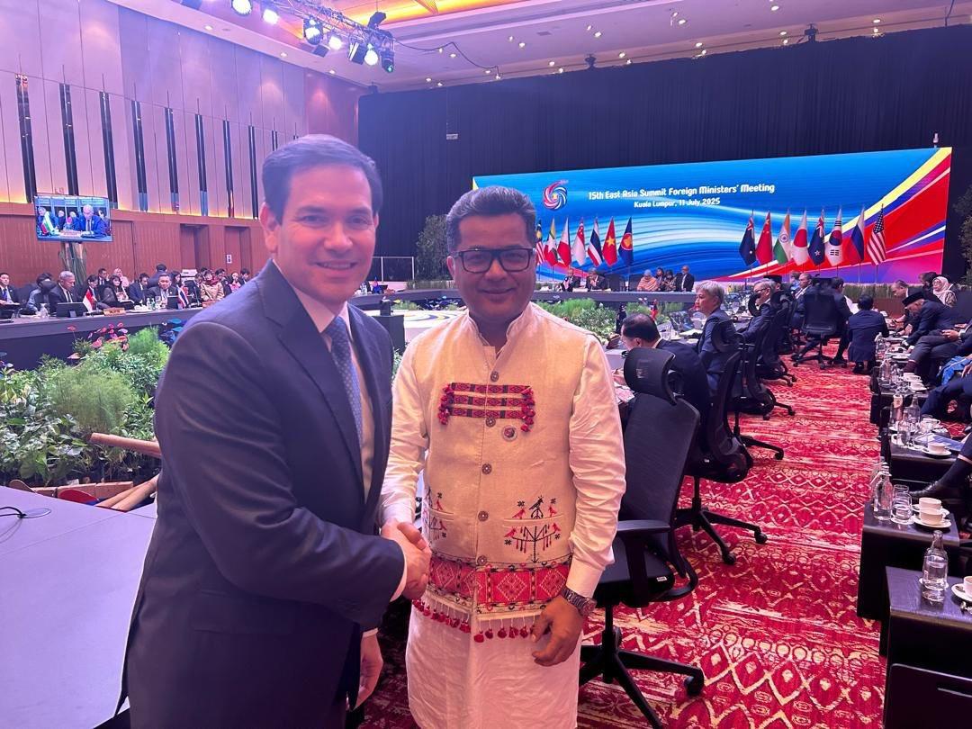 MoS Margherita meets US Secretary of State in Malaysia