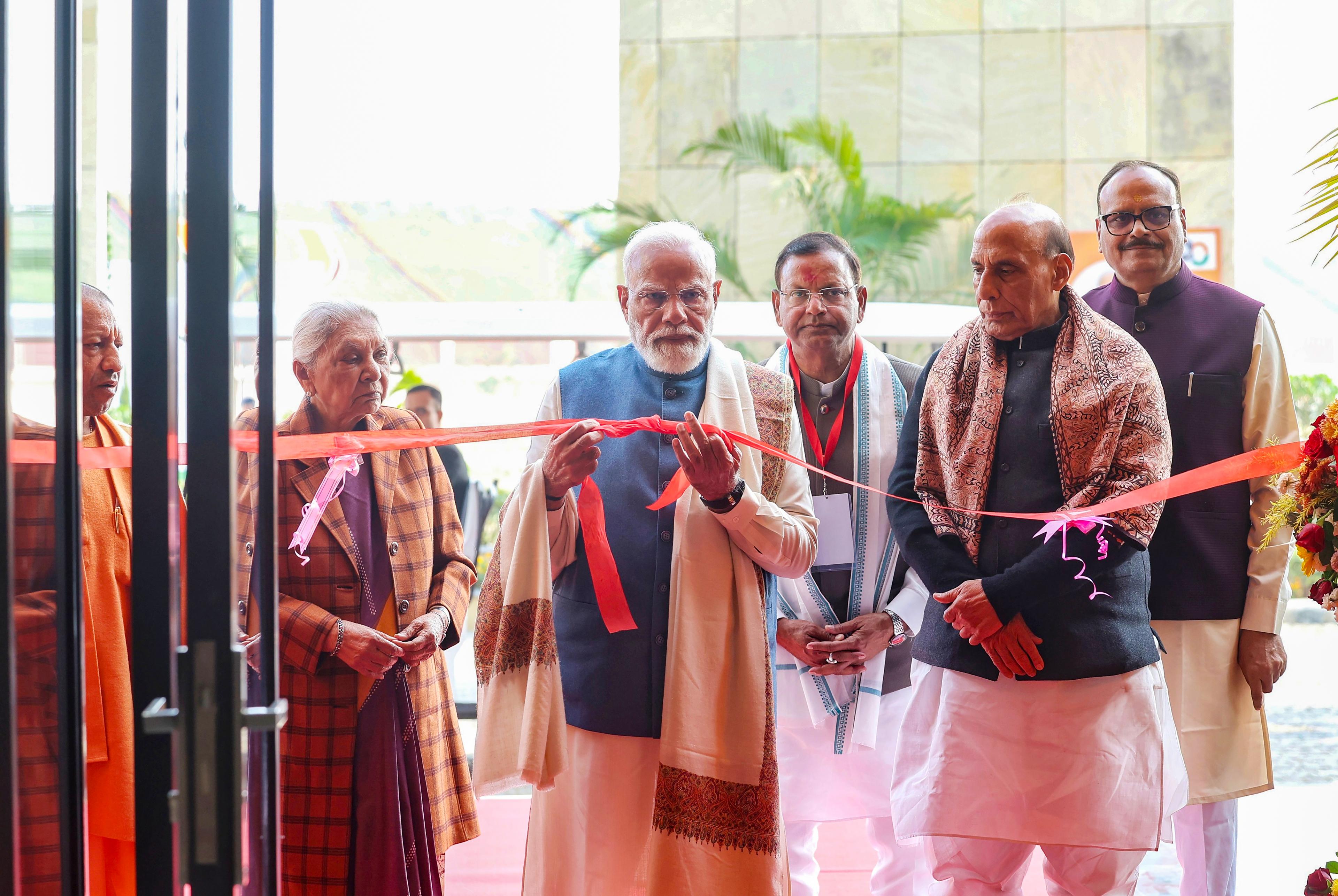 After inaugurating Prerna Sthal in Lucknow, PM Modi recalls timeless legacy of three national icons