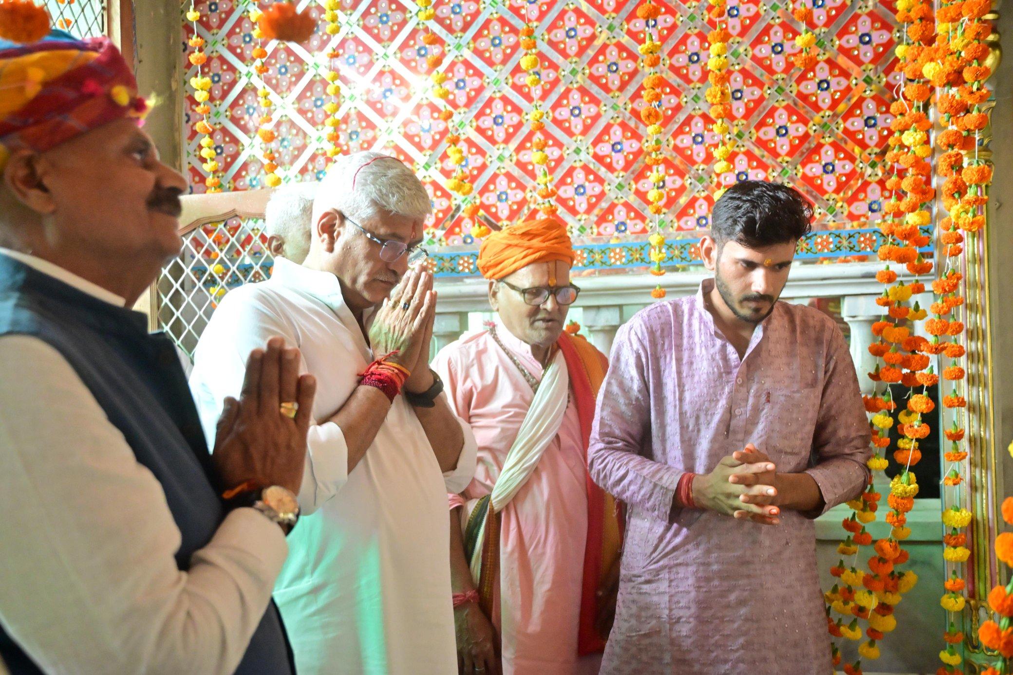 ‘People my true strength’, says Gajendra Shekhawat on his 58th birthday in Jodhpur