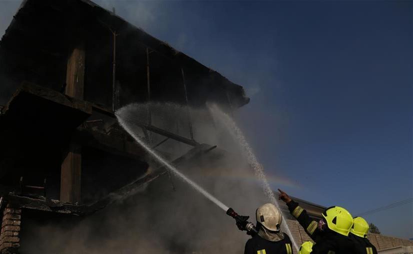 Fire erupts in Afghanistan's Torkham after Pakistani forces strike