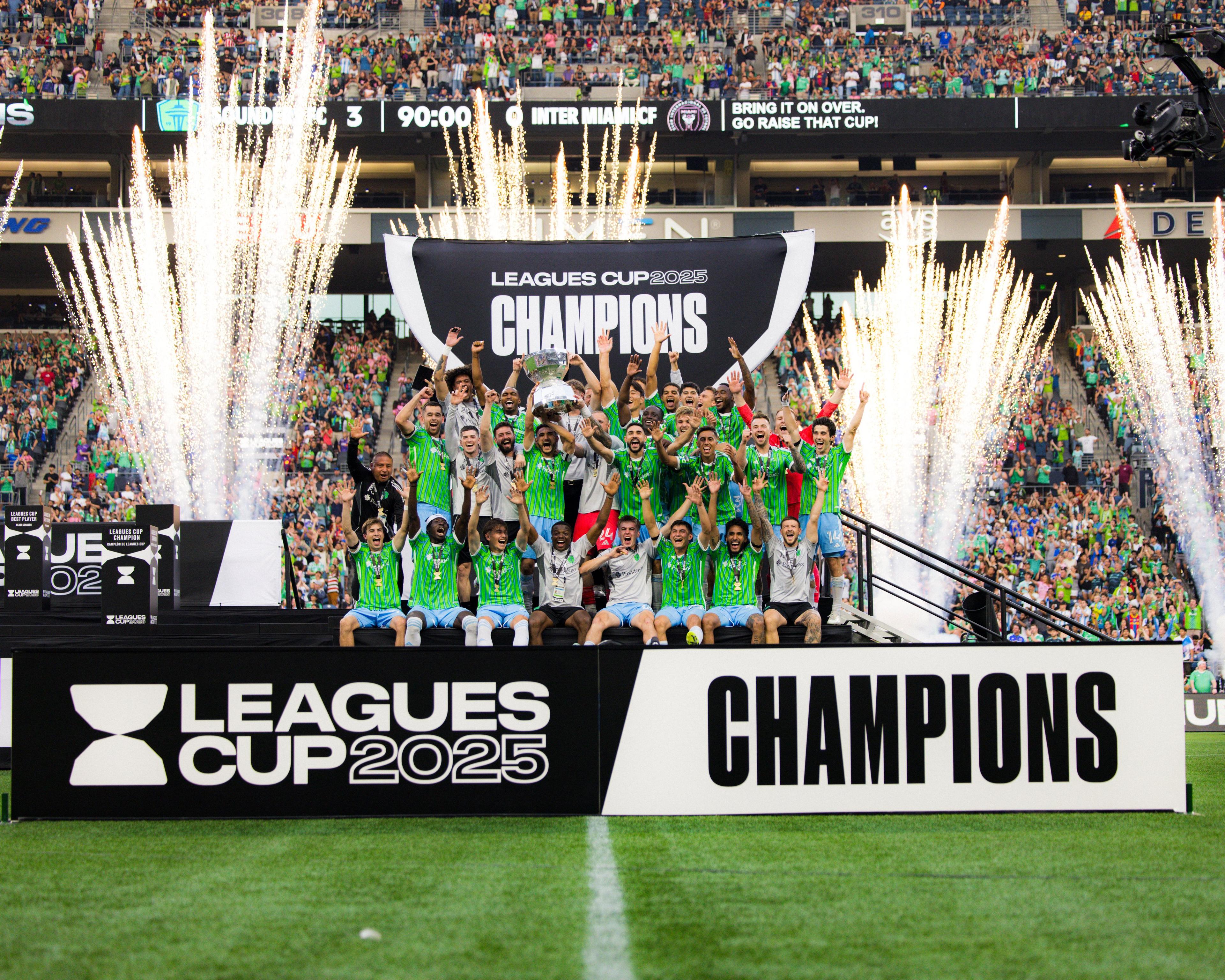 Seattle Sounders stun Messi's Inter Miami to win first-ever Leagues Cup title