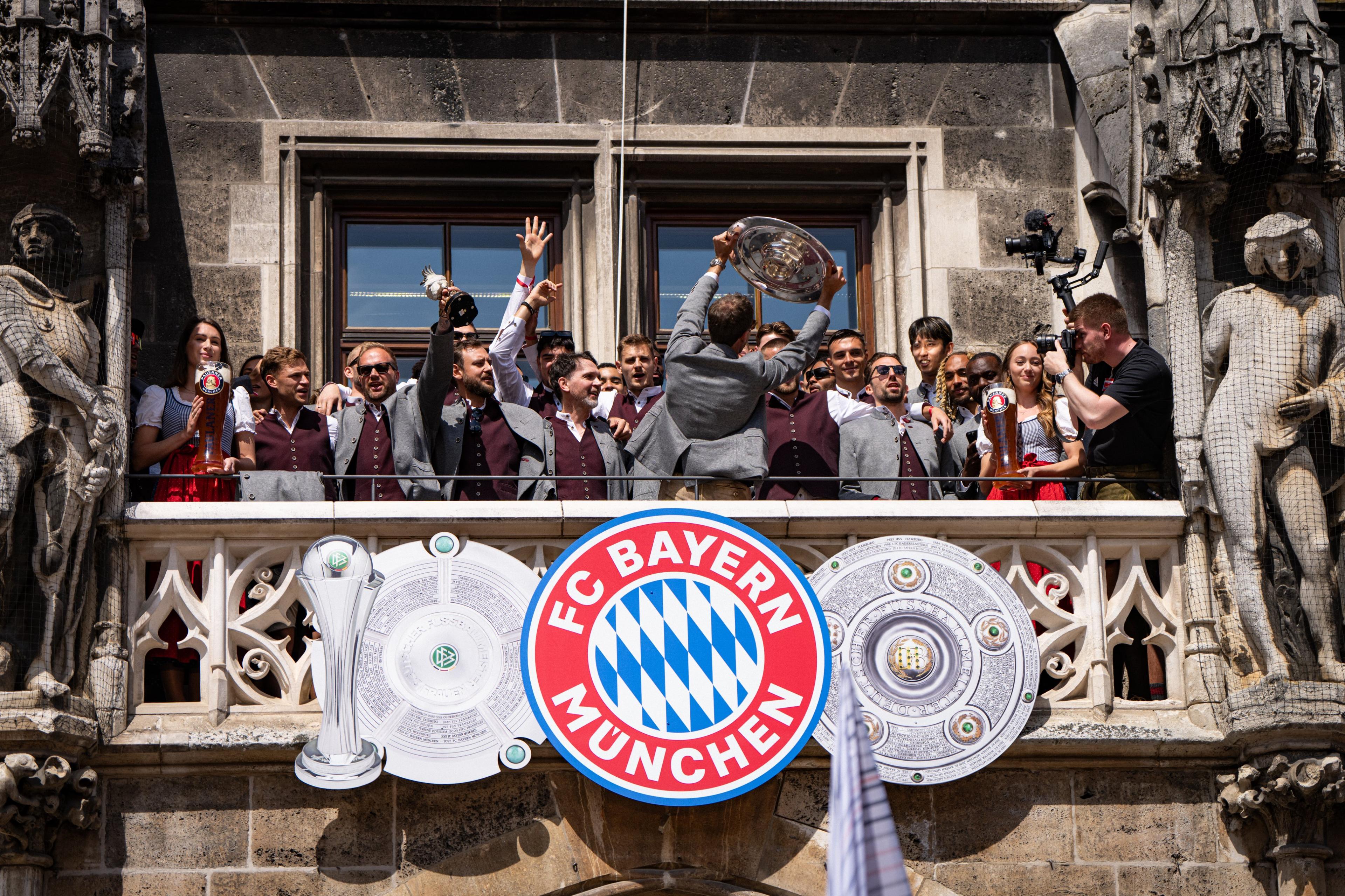 FC Bayern Munich celebrate league title with FIFA Club World Cup in mind