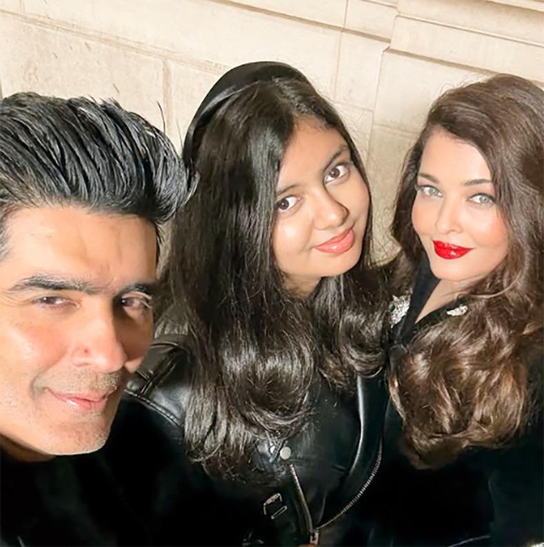 Manish Malhotra shares special moments with Aishwarya Rai and Aaradhya Bachchan from Paris Fashion Week