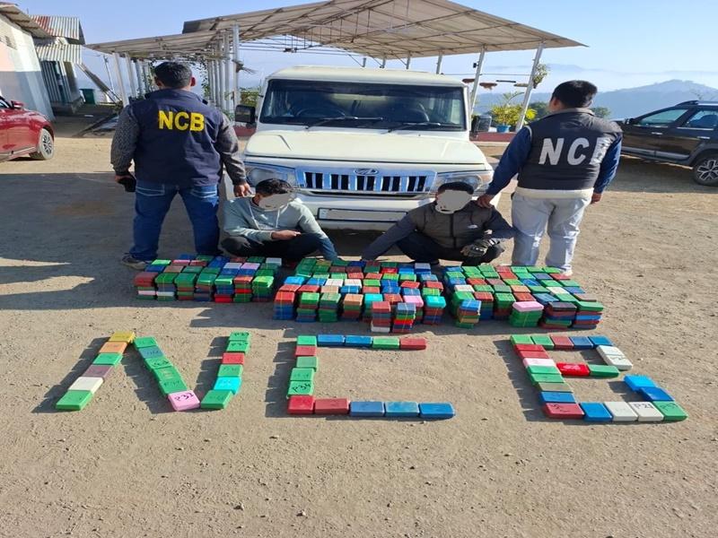 NCB arrests two traffickers, seizes 7.3 kg heroin near India-Myanmar border