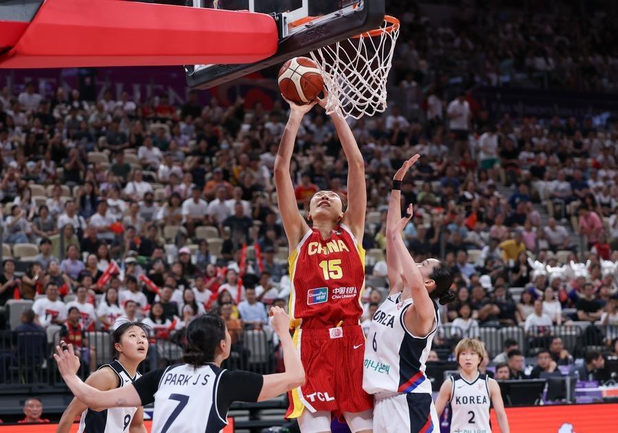 China crushes South Korea to claim bronze at FIBA Women's Asia Cup