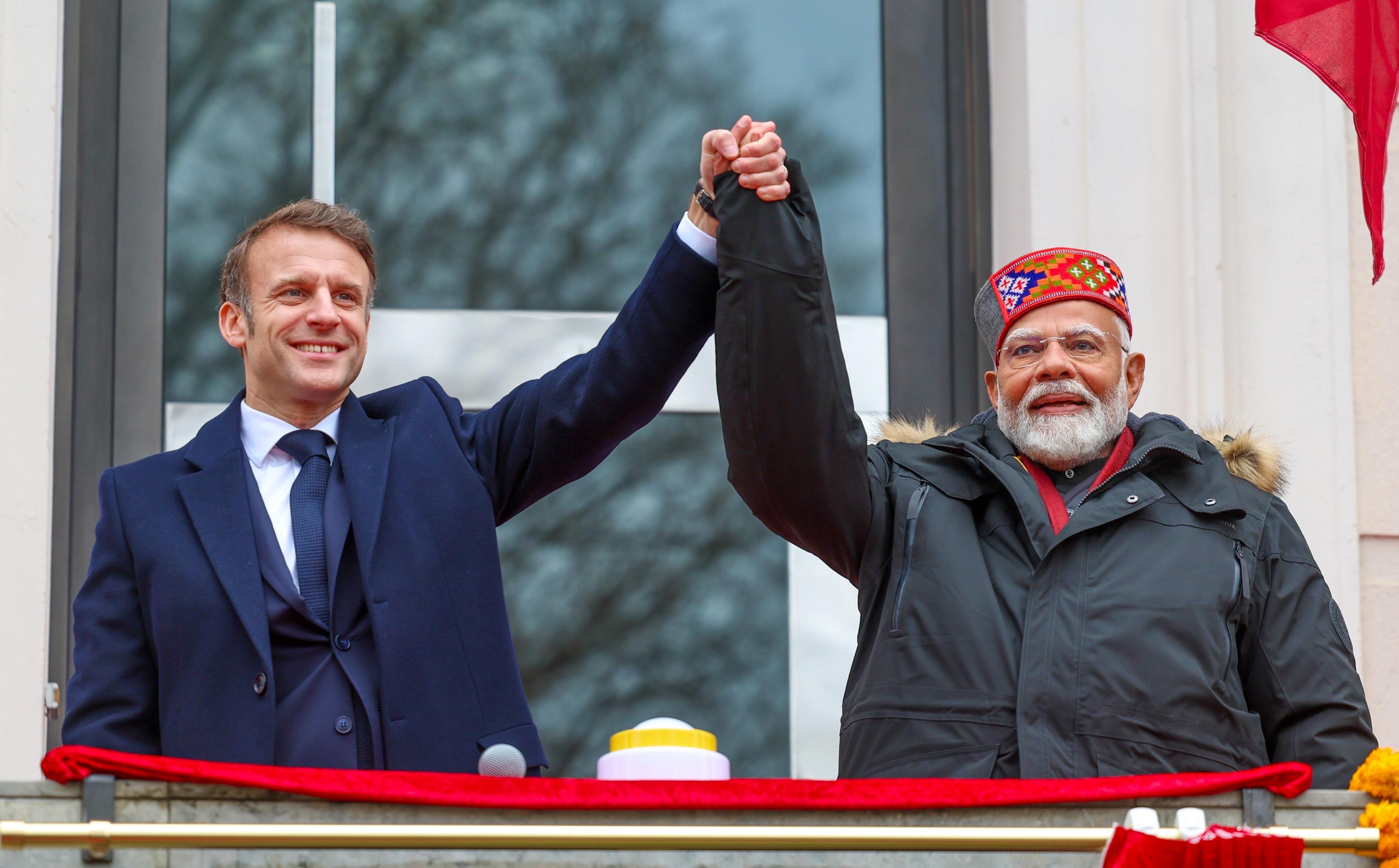 Macron greets 'friend' PM Modi on I-Day, says India-France strategic partnership to deepen towards 2047