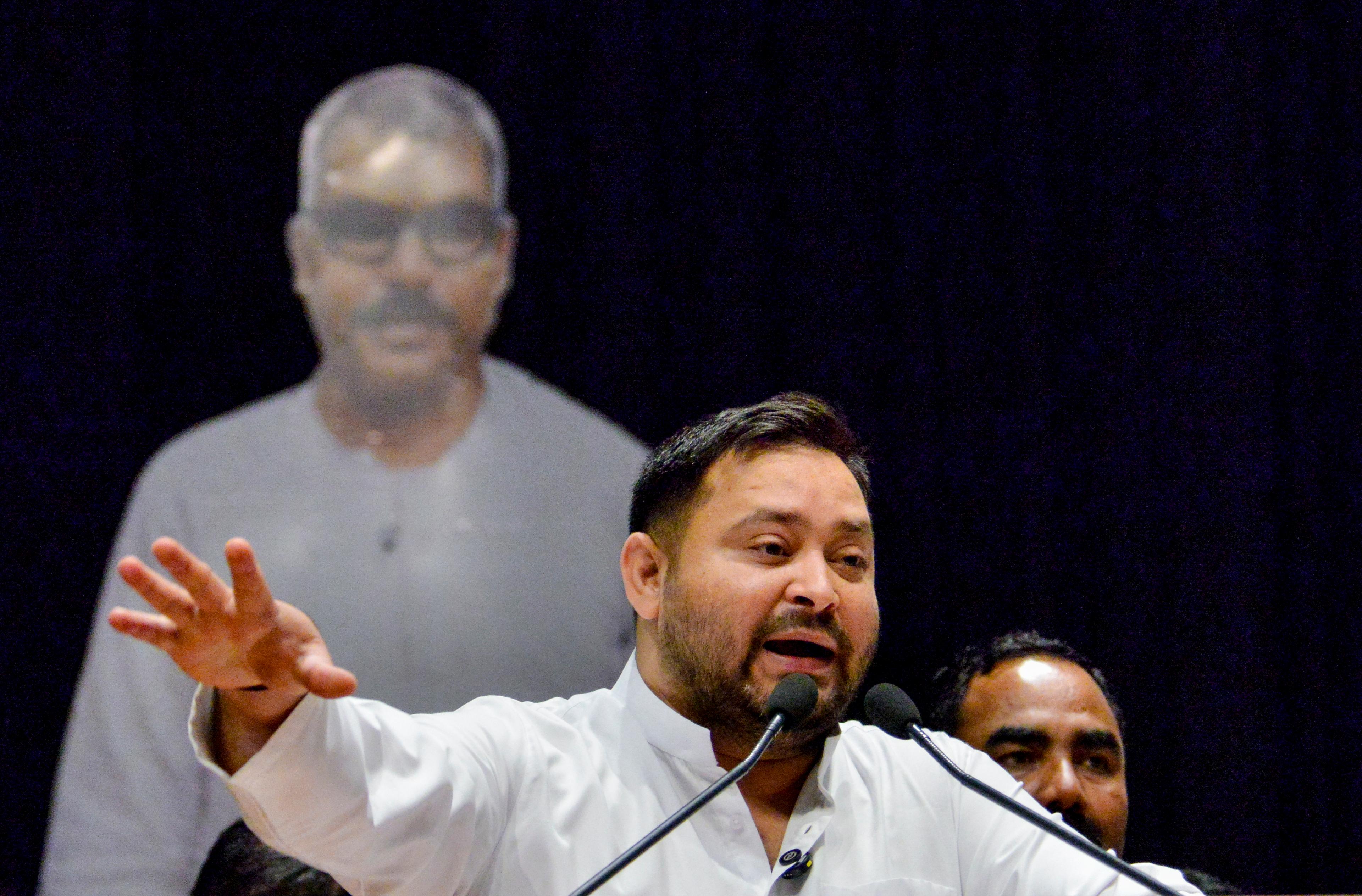 Tejashwi Yadav calls for taking Karpoori Thakur’s ideals to Delhi on 38th death anniversary