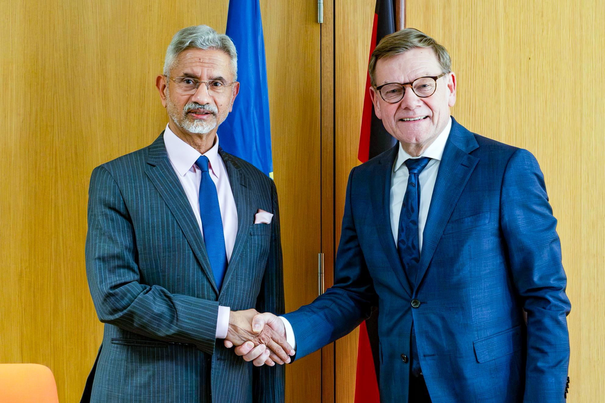 EAM Jaishankar discusses West Asia conflict with German FM Wadephul