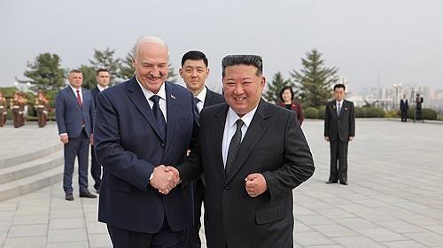 North Korea, Belarus hold summit, sign friendship treaty: KCNA