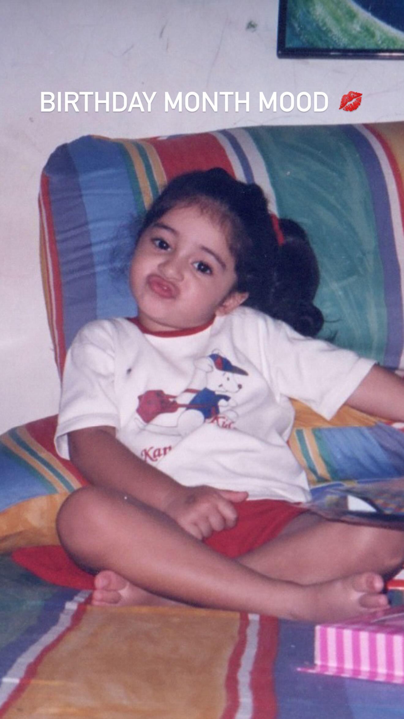 Ananya Panday's 'Birthday month mood' includes an adorable childhood click