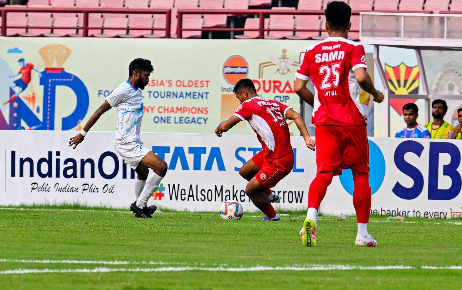 Durand Cup 2025: Indian Army rally from two goals down to defeat Ladakh FC, exit on goal difference