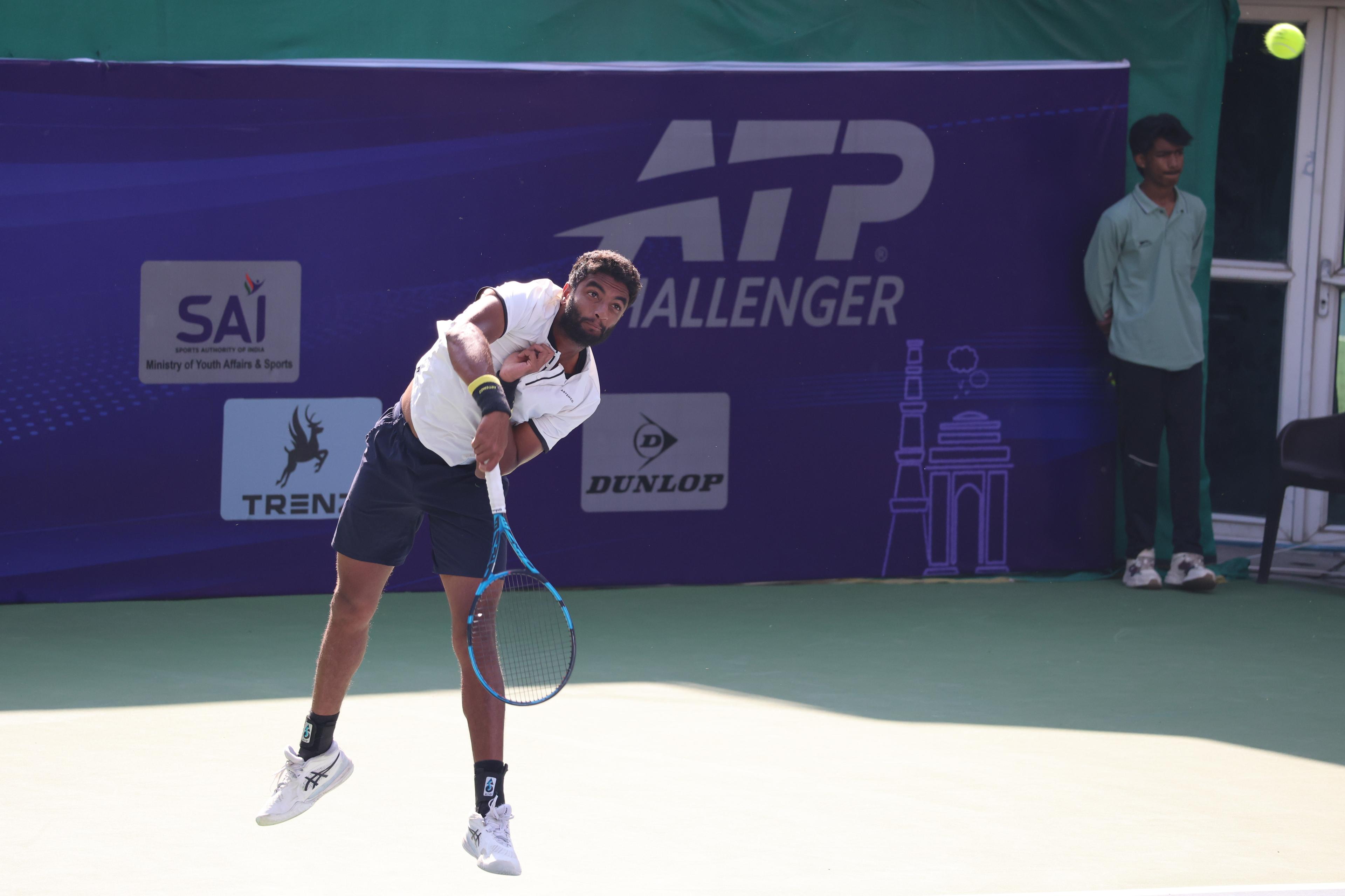 ATP Delhi Open: Last-Minute entrant M Sureshkumar lights up Day 1 with win over 5th seed Carboni